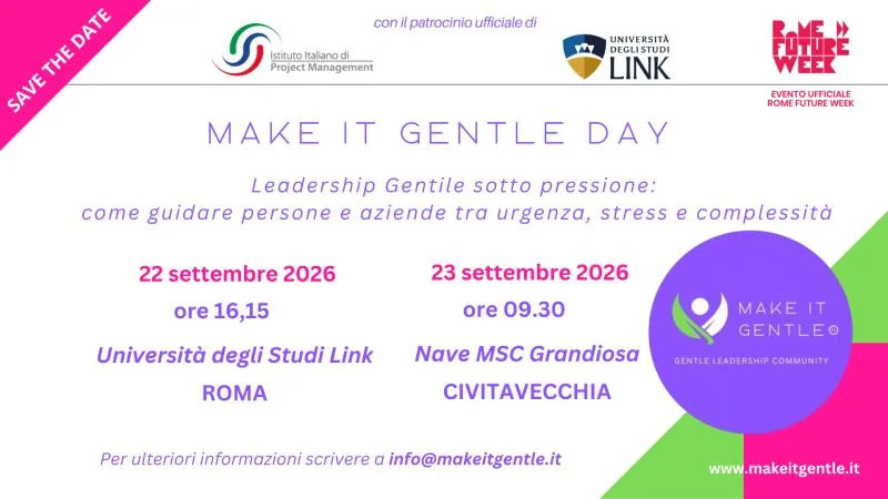 ARRIVA IL MAKE IT GENTLE DAY 2026 🌱 